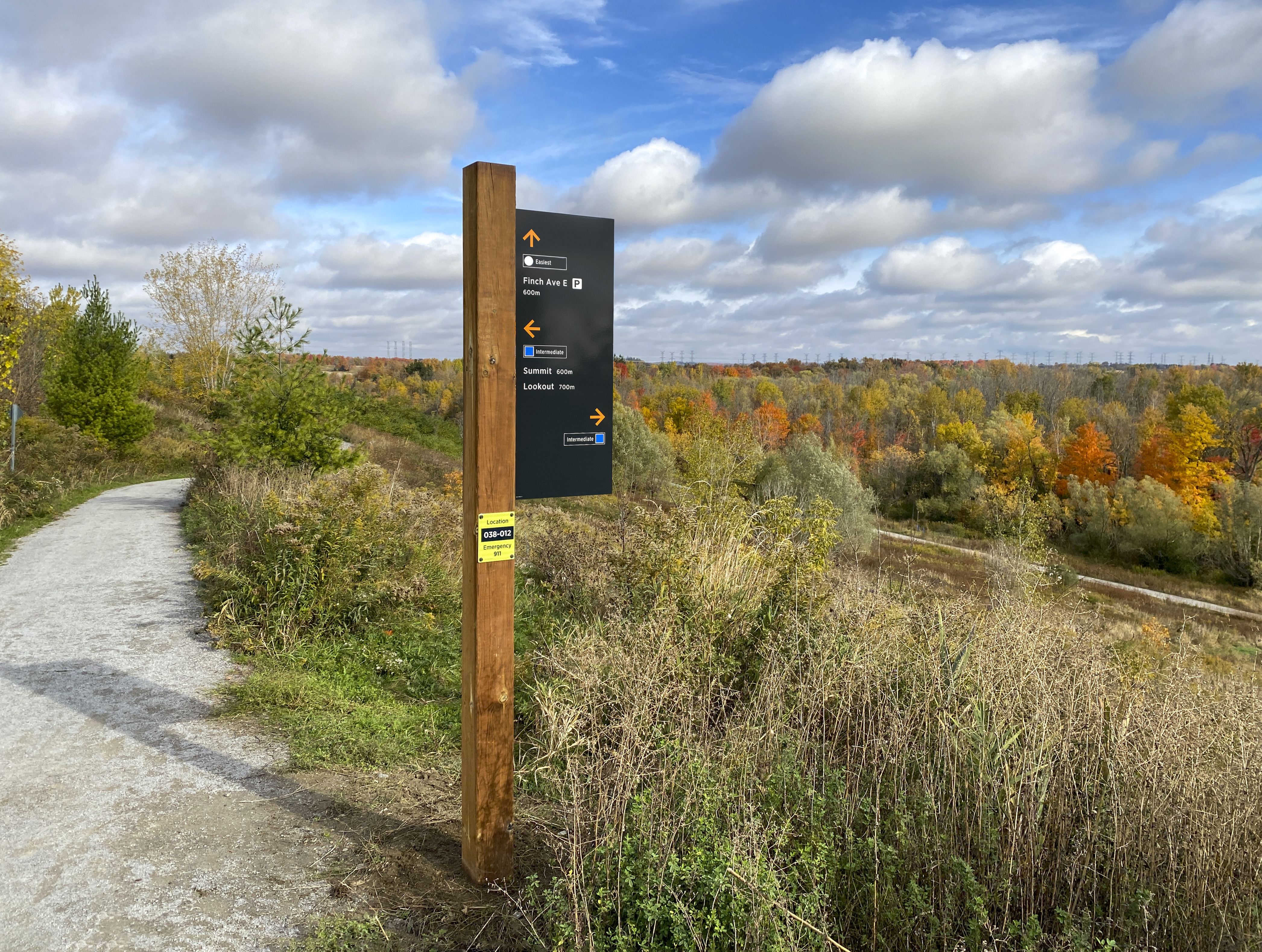 Toronto Natural Environment Trails wayfinding project