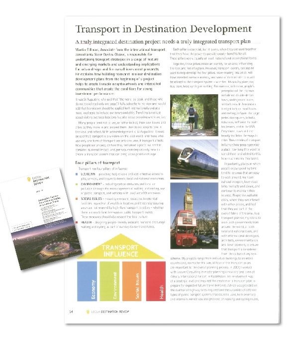 Transport in Destination Development